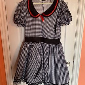 Halloween Legs Avenue Doll Costume 1/2x